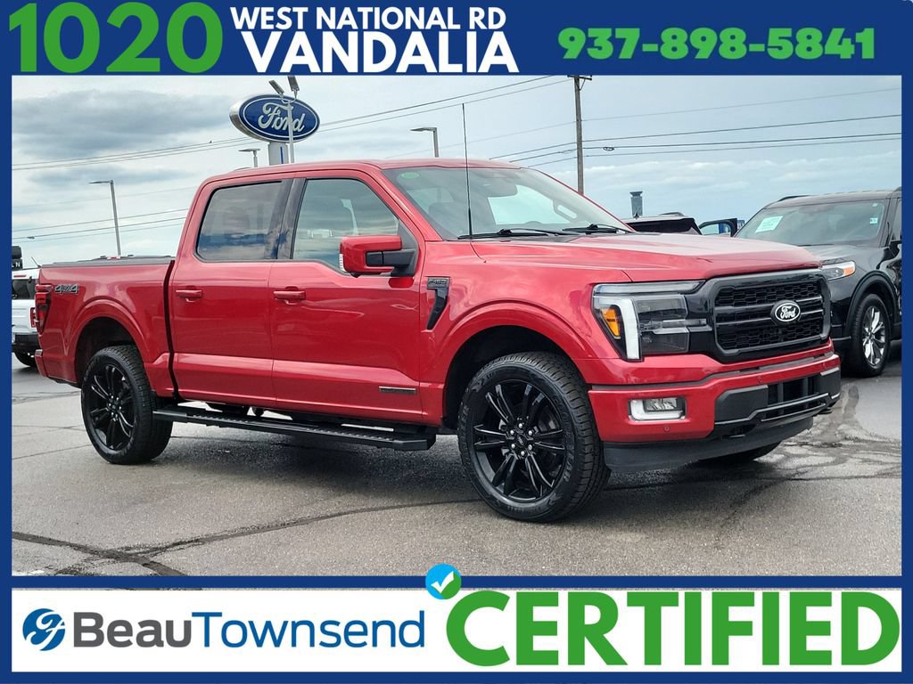 Certified 2024 Ford F150 Lariat w/ Equipment Group 502A High AWD/4WD 360° Tour