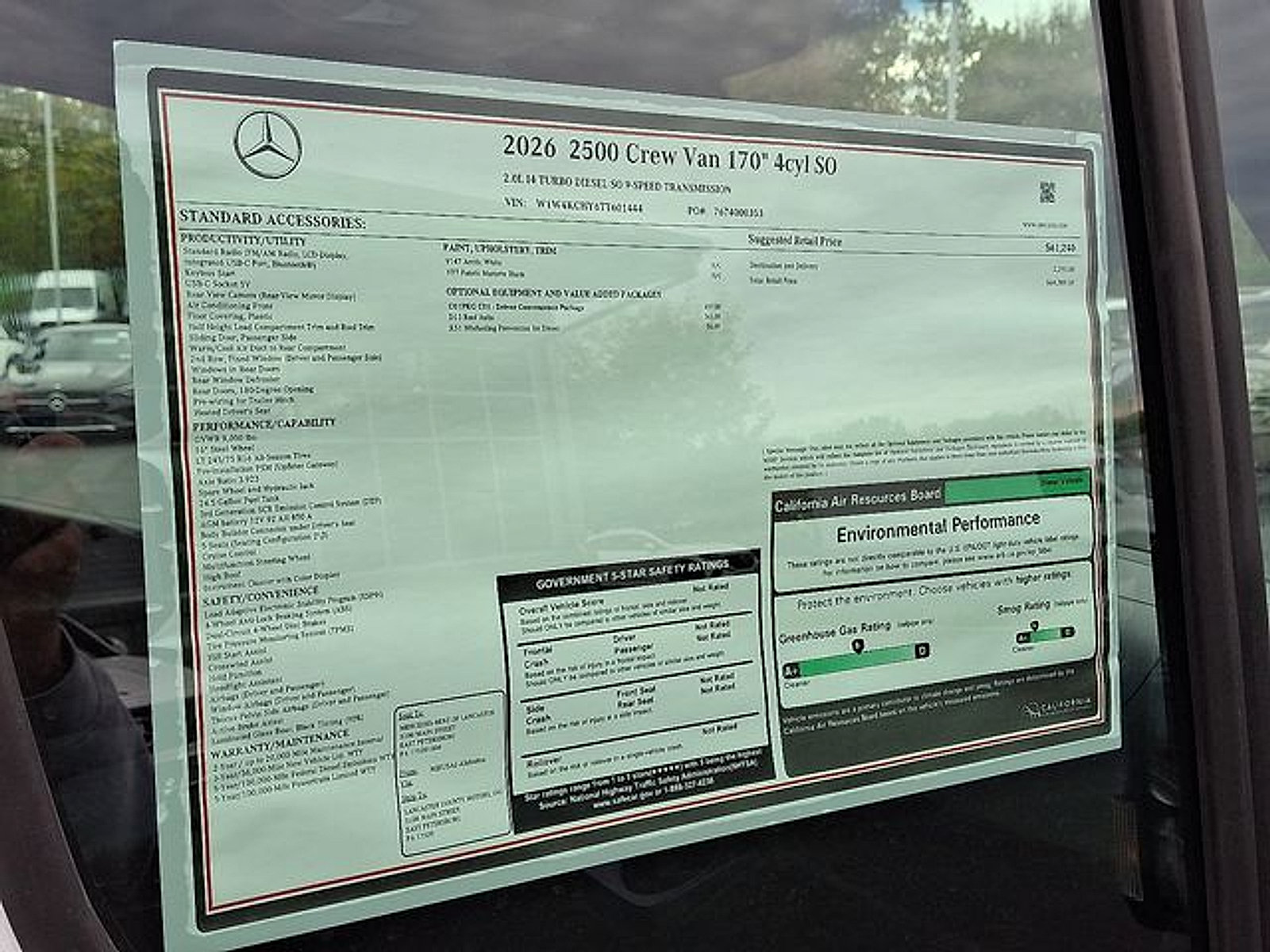 Used 2026 Mercedes-Benz Sprinter 2500 image 23
