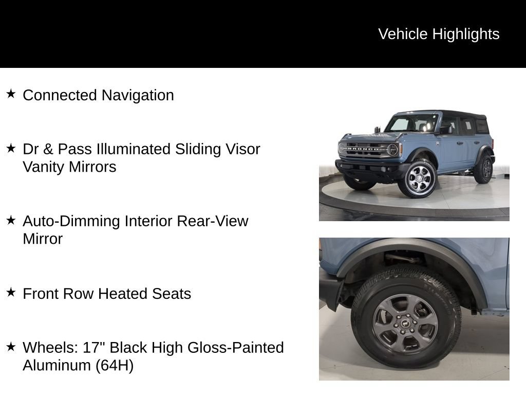 Used 2023 Ford Bronco Big Bend AWD/4WD image 25
