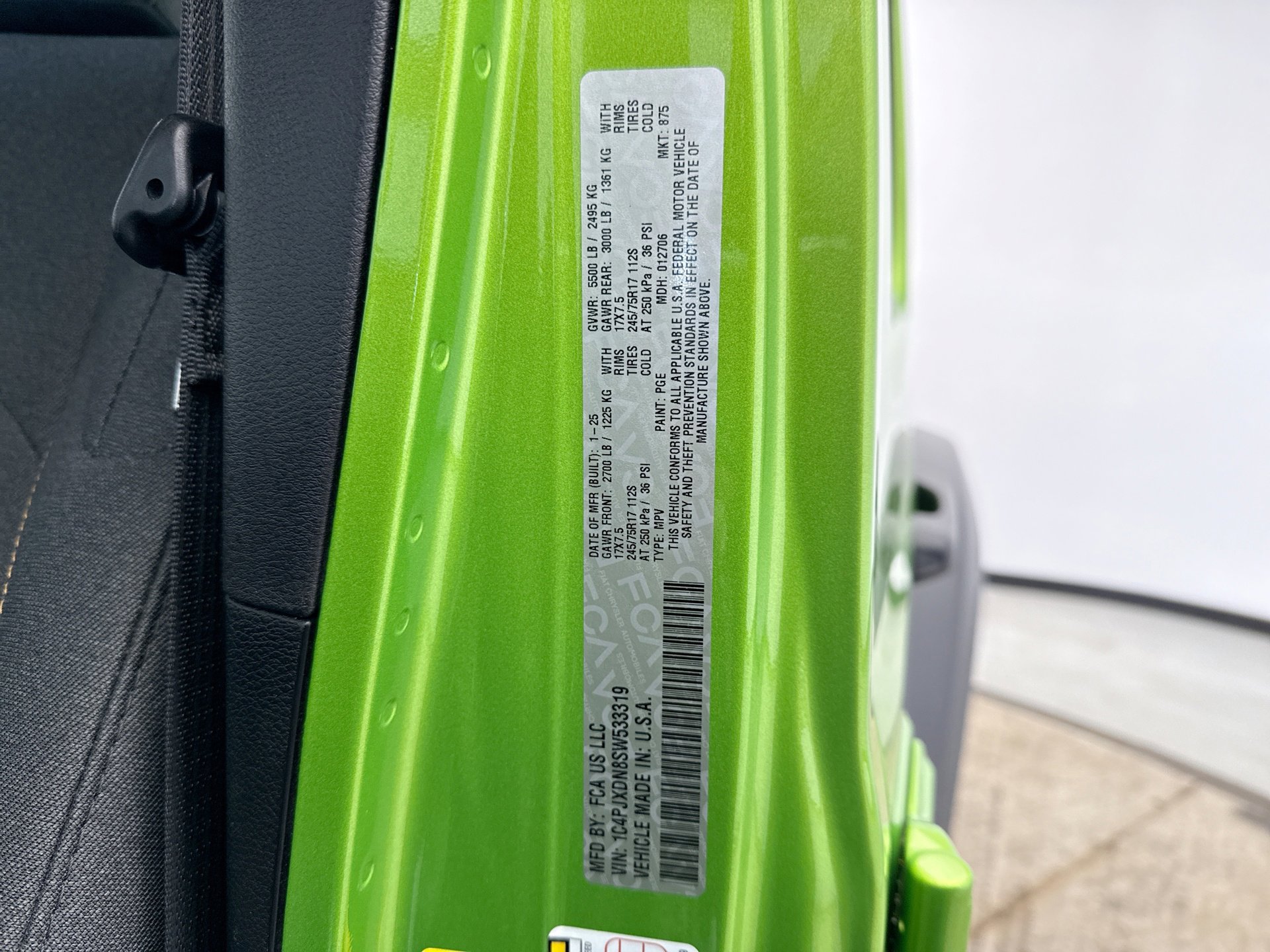 Used 2025 Jeep Wrangler Sport image 10