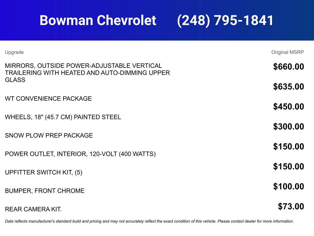 New 2025 Chevrolet Silverado 3500 W/T w/ WT Convenience Package AWD/4WD image 5