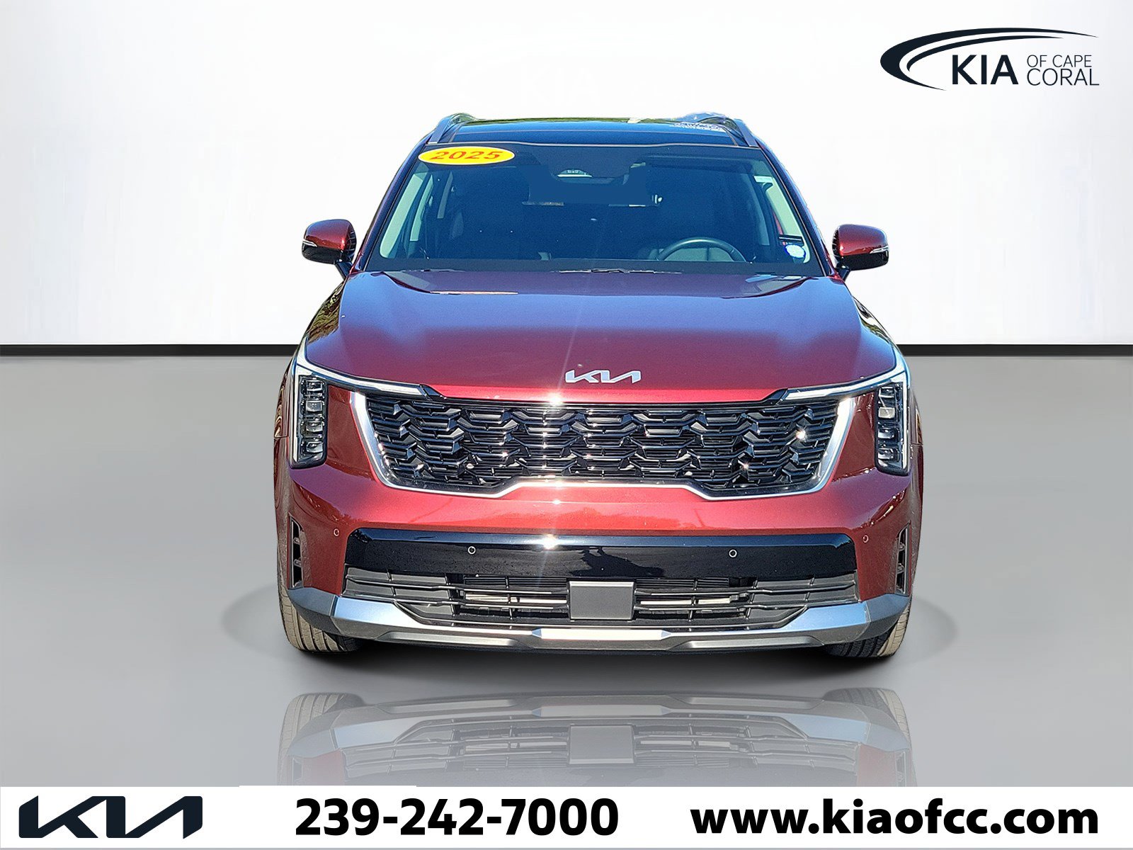 Certified 2025 Kia Sorento S w/ Panoramic Sunroof Package FWD image 2
