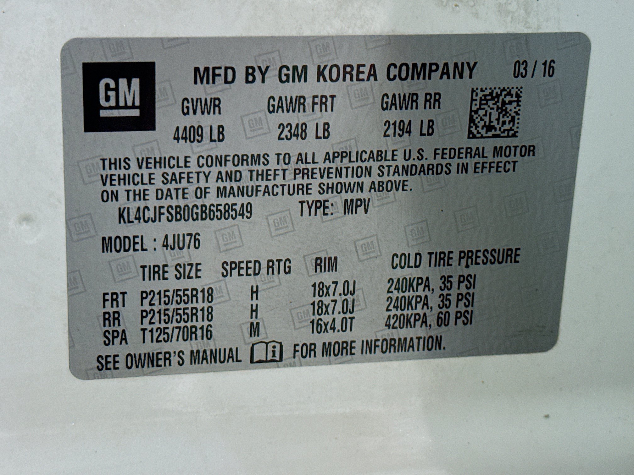 Used 2016 Buick Encore Convenience AWD/4WD image 40