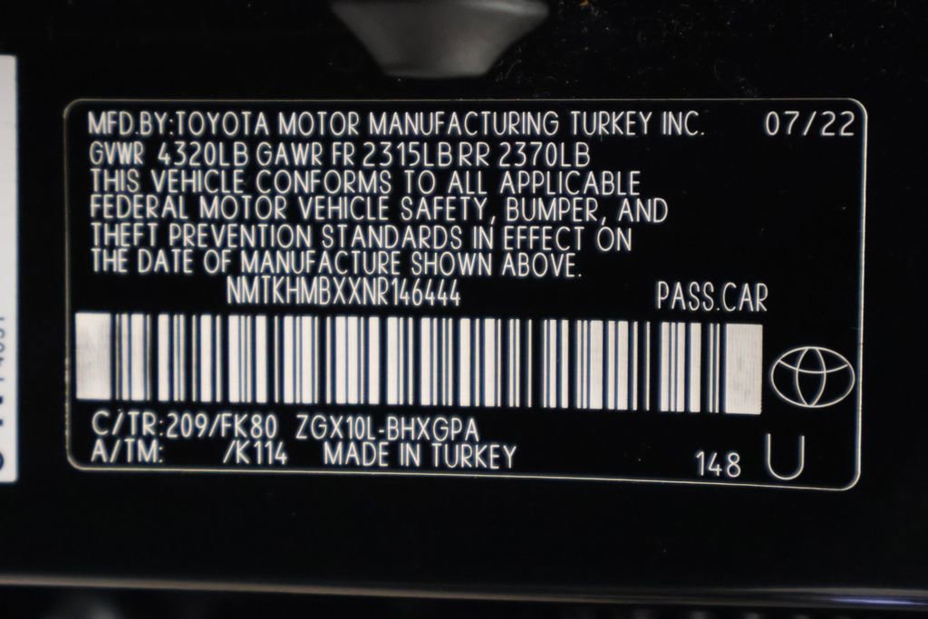 Certified 2022 Toyota C-HR XLE FWD image 16