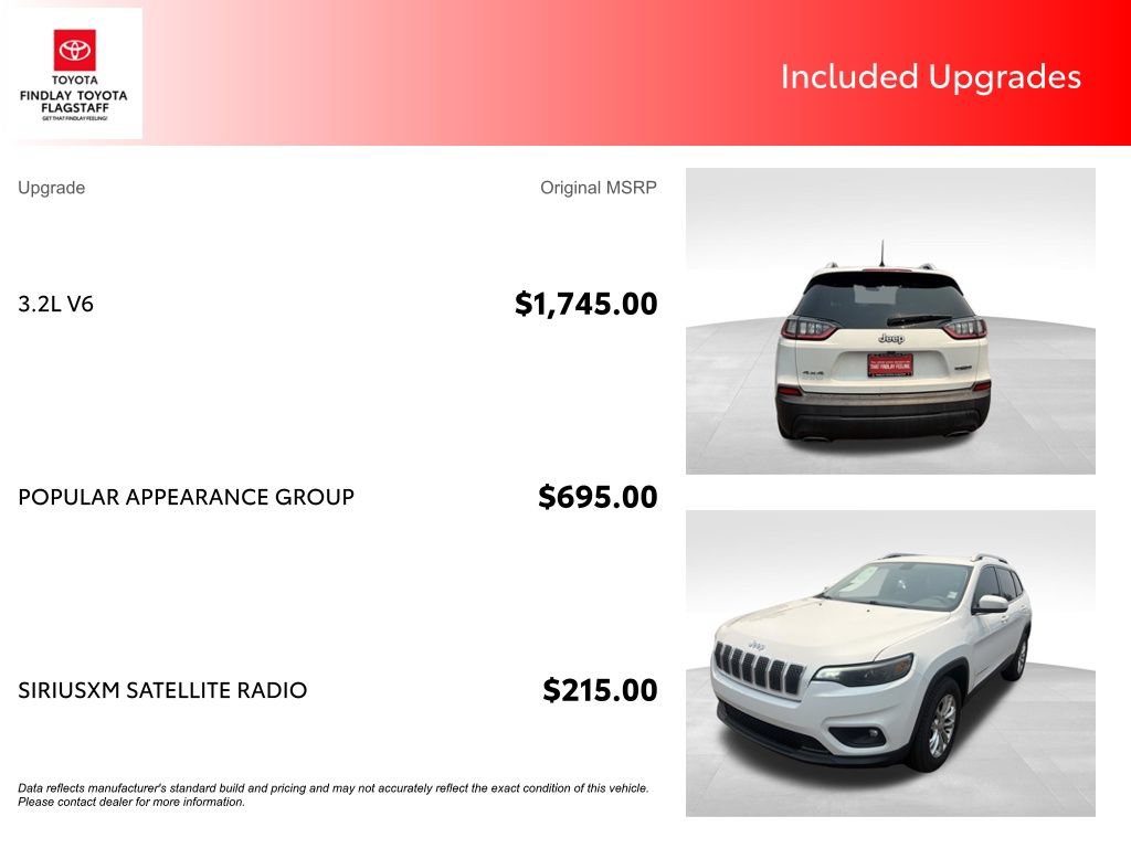 Used 2019 Jeep Cherokee Latitude w/ Popular Appearance Group AWD/4WD image 5