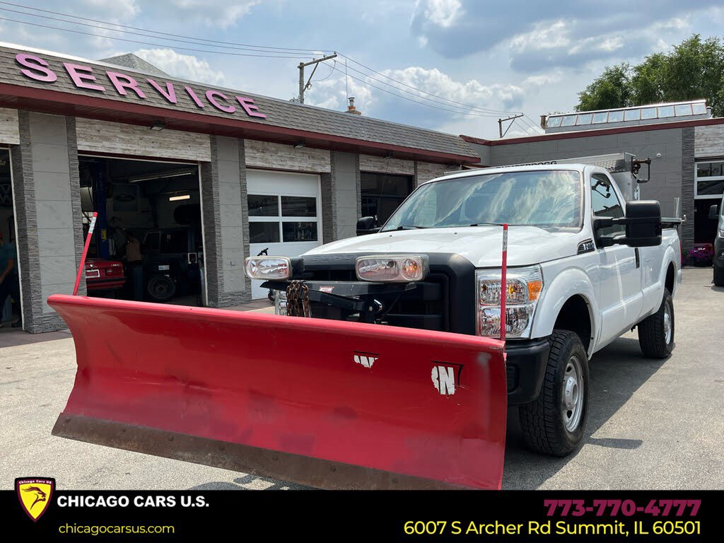 Used 2012 Ford F350 XL w/ Snow Plow Prep Pkg AWD/4WD image 1
