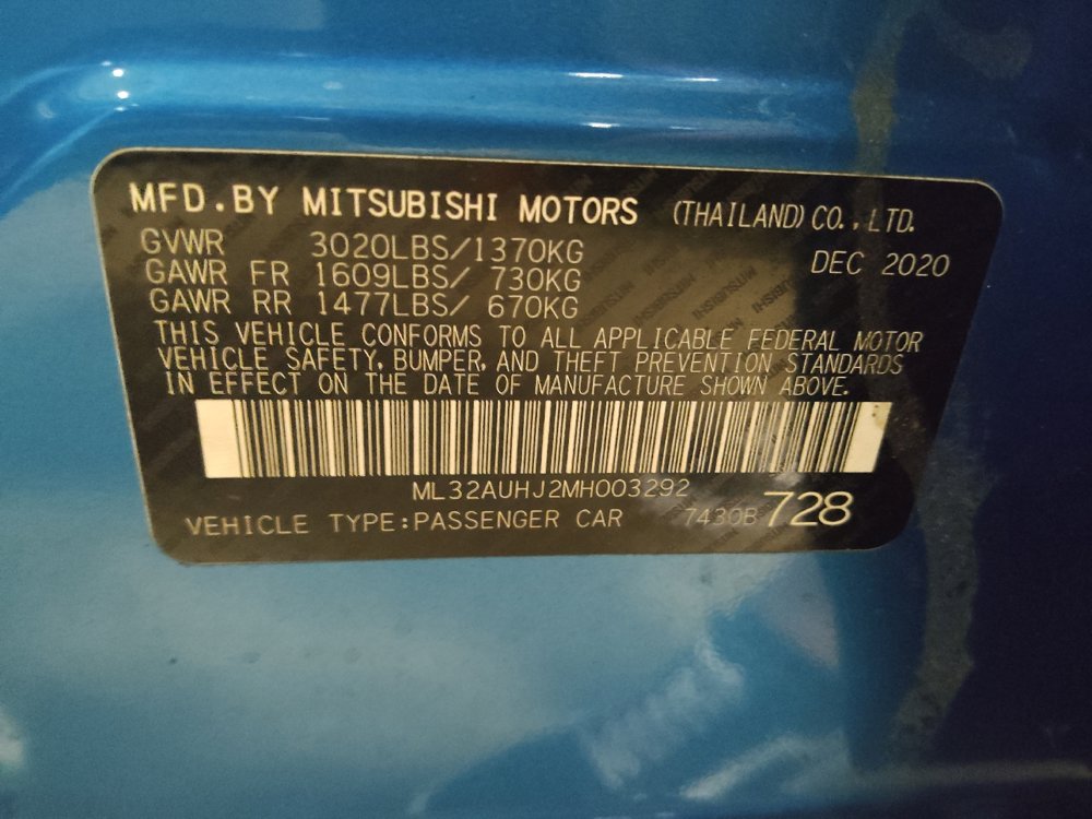 Used 2021 Mitsubishi Mirage ES FWD image 33
