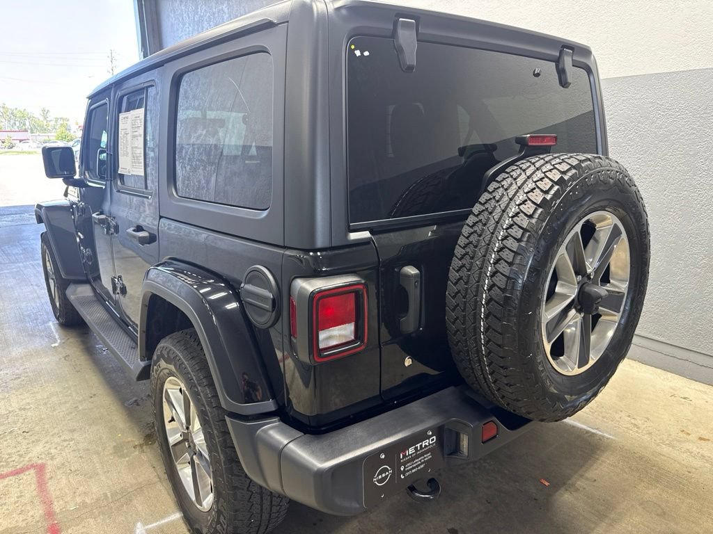 Used 2020 Jeep Wrangler Unlimited Sahara w/ Uconnect 4C Nav & Sound Group AWD/4WD image 7