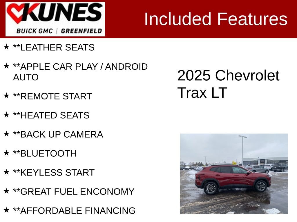 Used 2025 Chevrolet Trax LT image 2