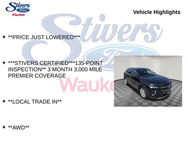 Used 2021 Buick Envision Preferred AWD/4WD image 9