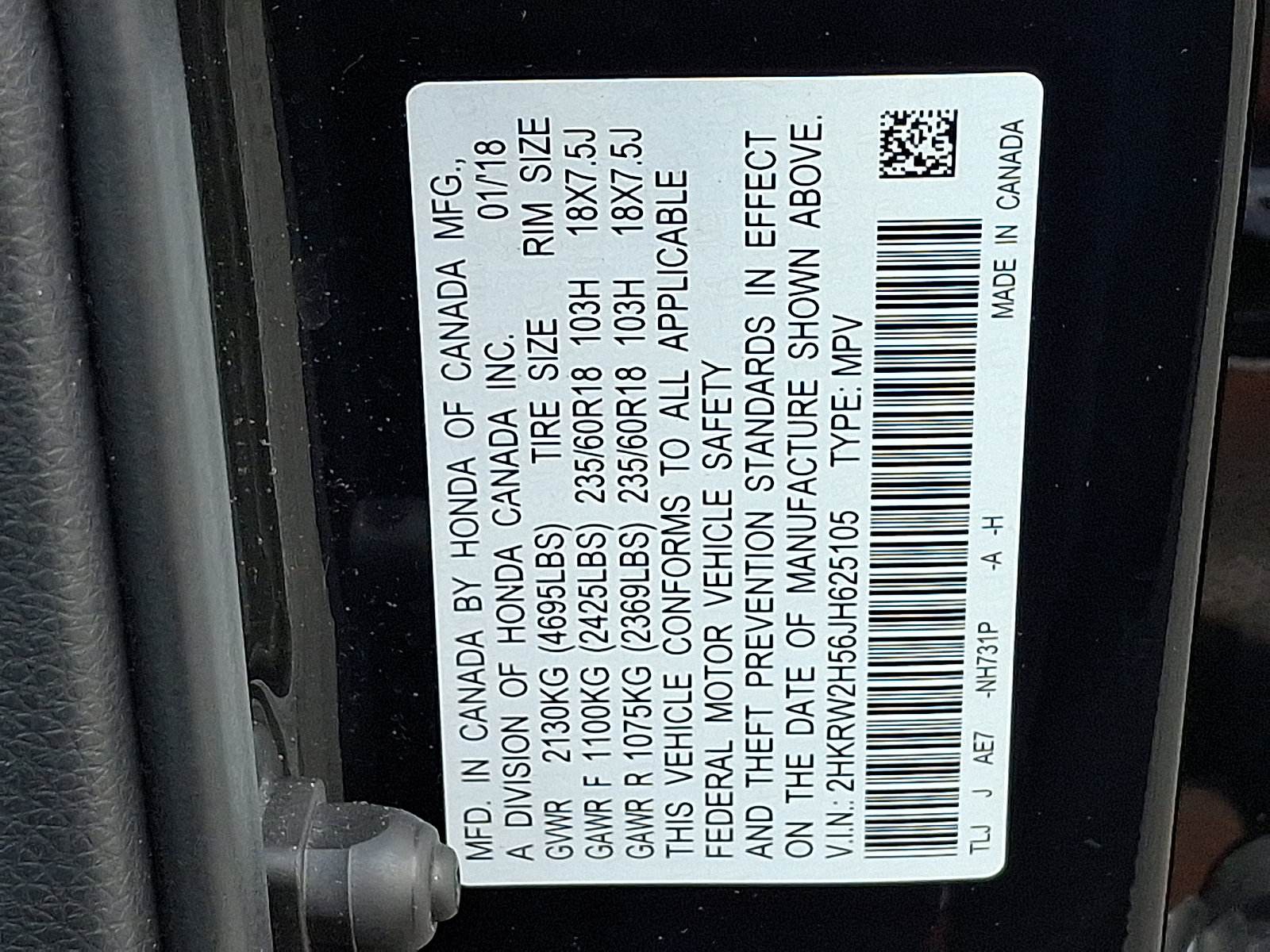 Used 2018 Honda CR-V EX image 27