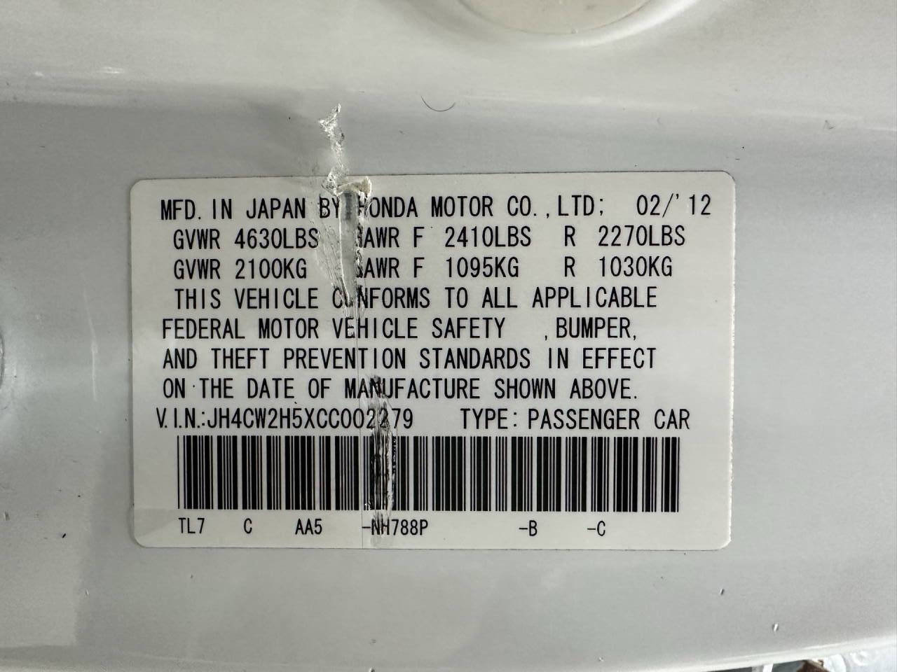 Used 2012 Acura TSX Sport Wagon image 29