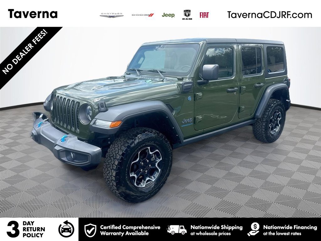 Used 2023 Jeep Wrangler Unlimited Rubicon 4xe w/ Cold Weather Group