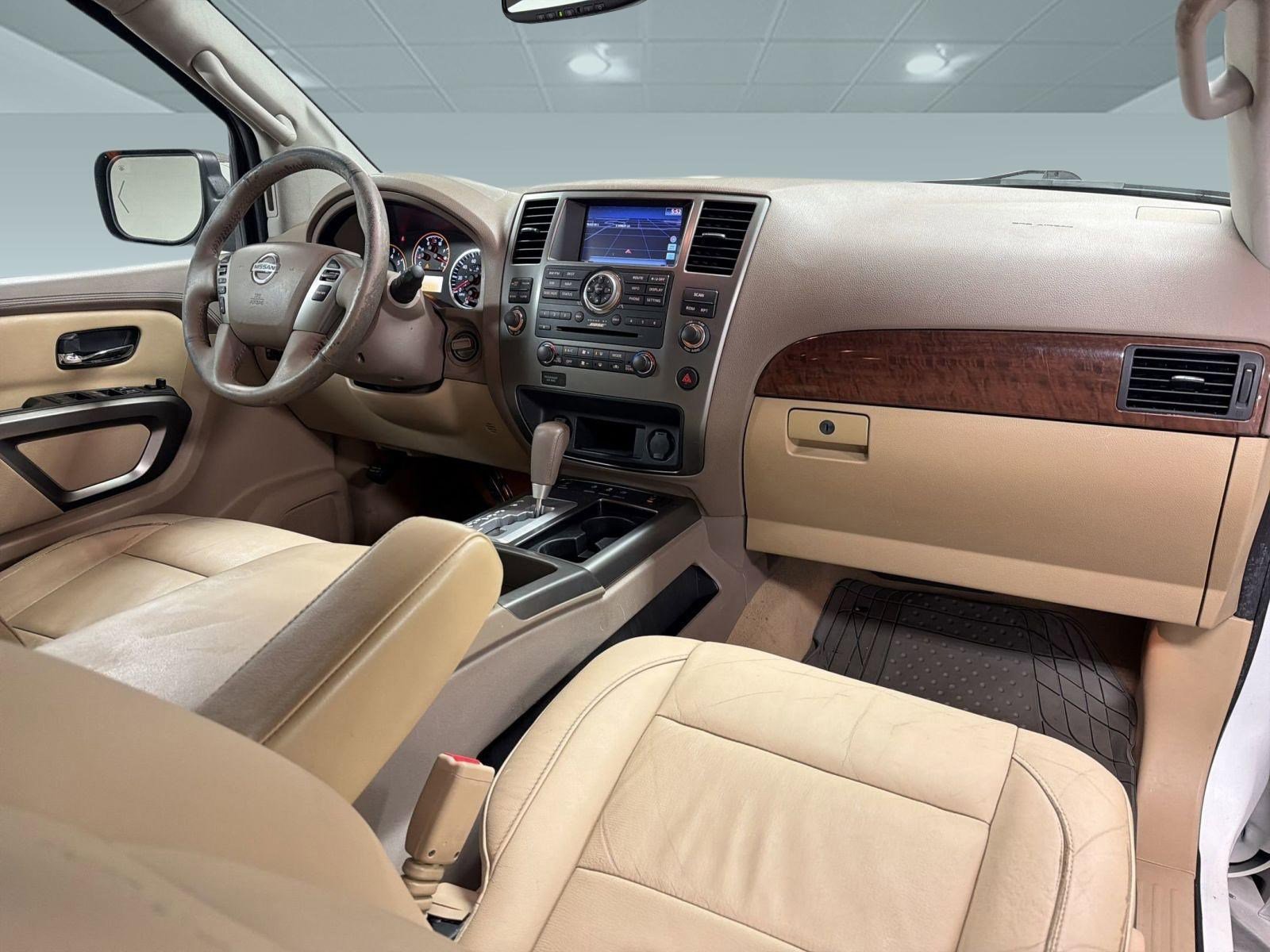 Used 2015 Nissan Armada Platinum w/ 2nd Row Captain Seat Package RWD image 28