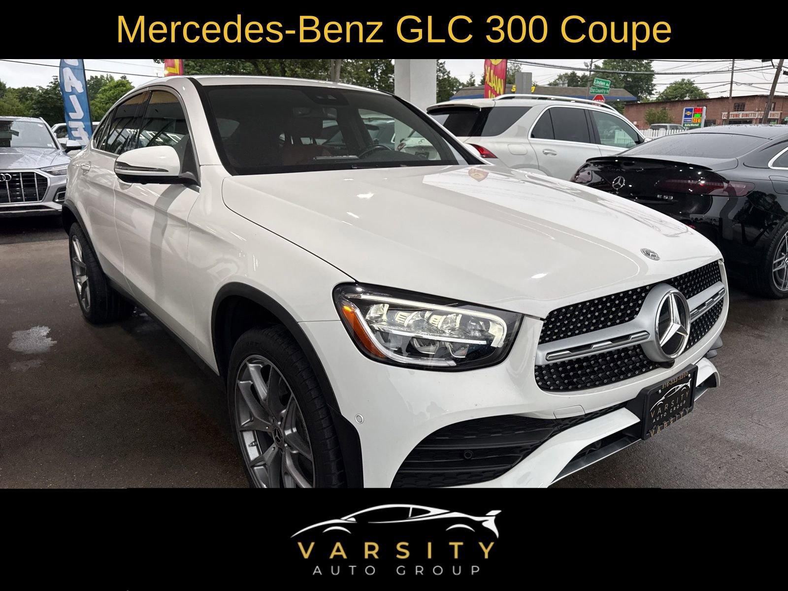 Used 2022 Mercedes-Benz GLC 300 4MATIC Coupe w/ AMG Line image 3