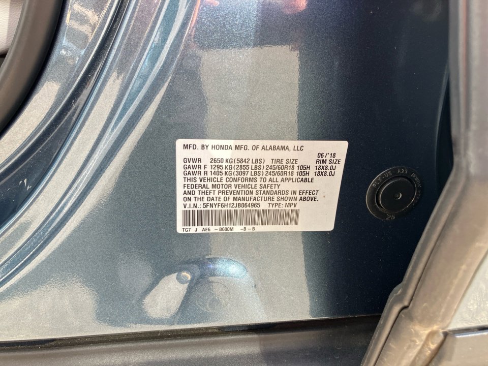 Used 2018 Honda Pilot LX image 39
