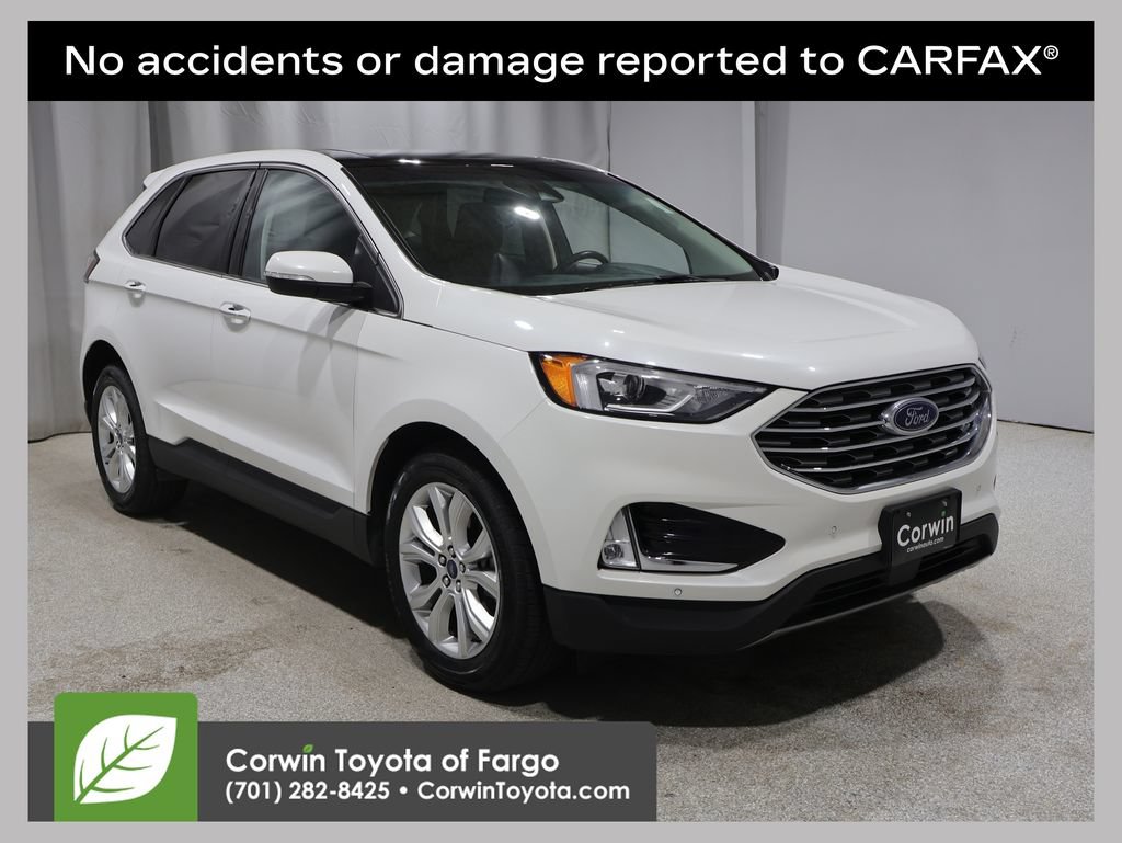 Used 2020 Ford Edge Titanium w/ Class II Trailer Tow Package AWD/4WD image 1