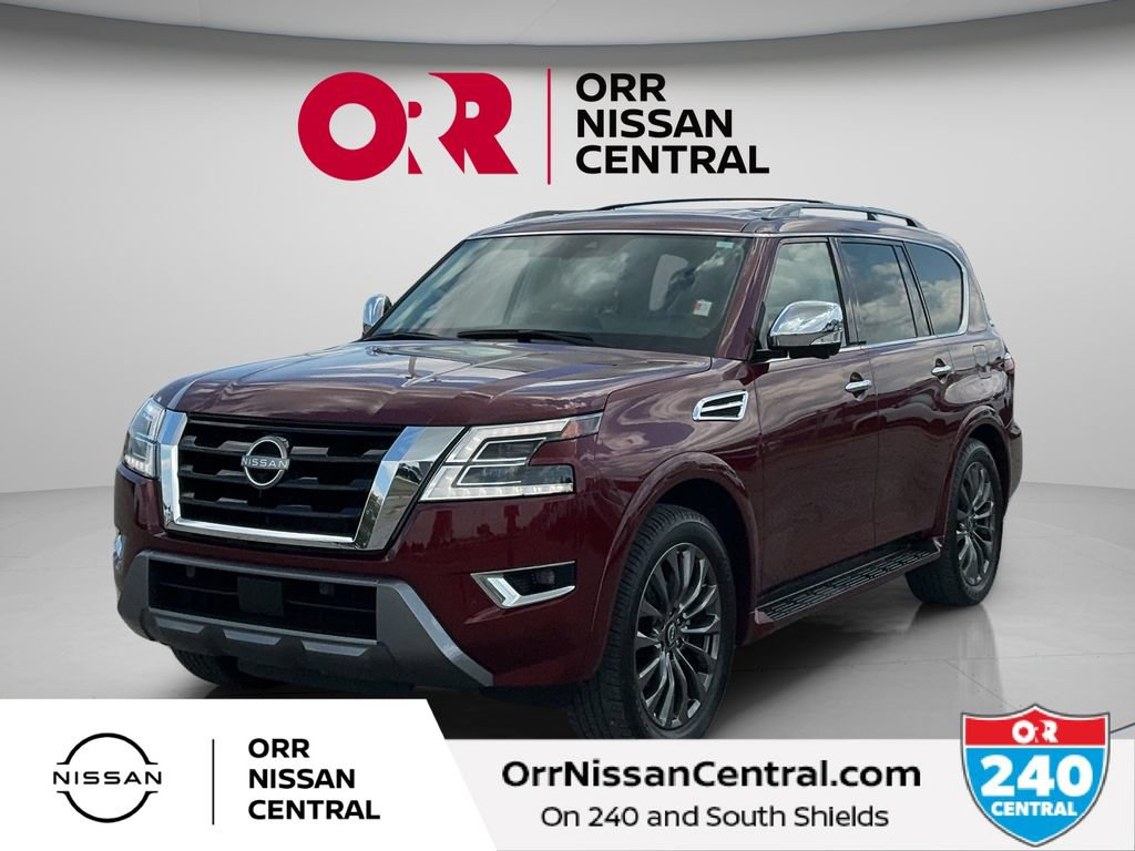 Used 2024 Nissan Armada Platinum w/ Captain's Chairs Package
