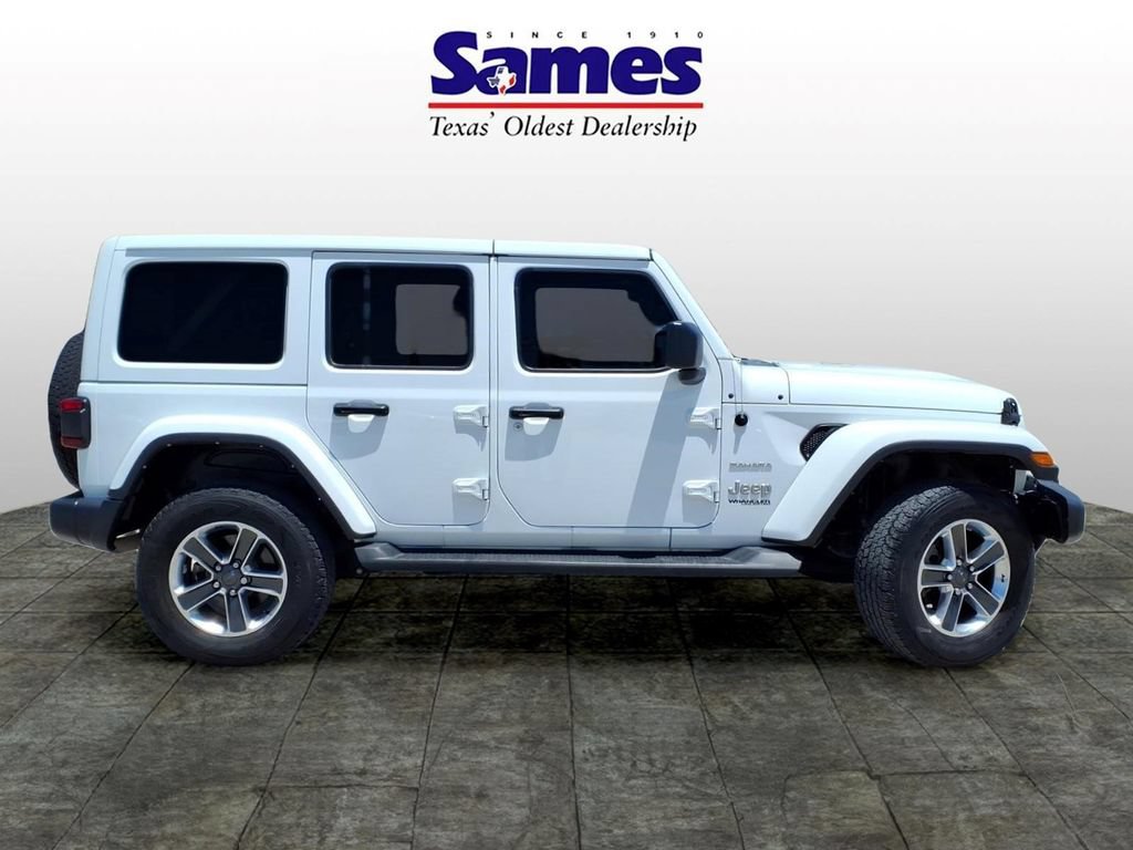 Used 2021 Jeep Wrangler Unlimited Sahara AWD/4WD image 4