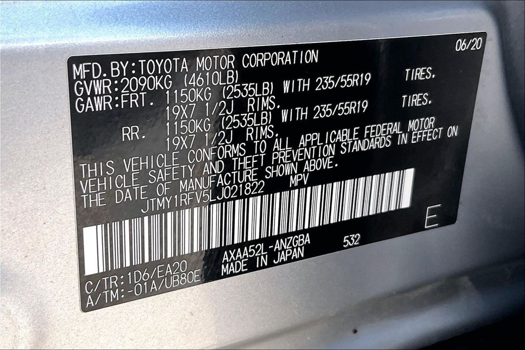Used 2020 Toyota RAV4 Limited FWD image 19