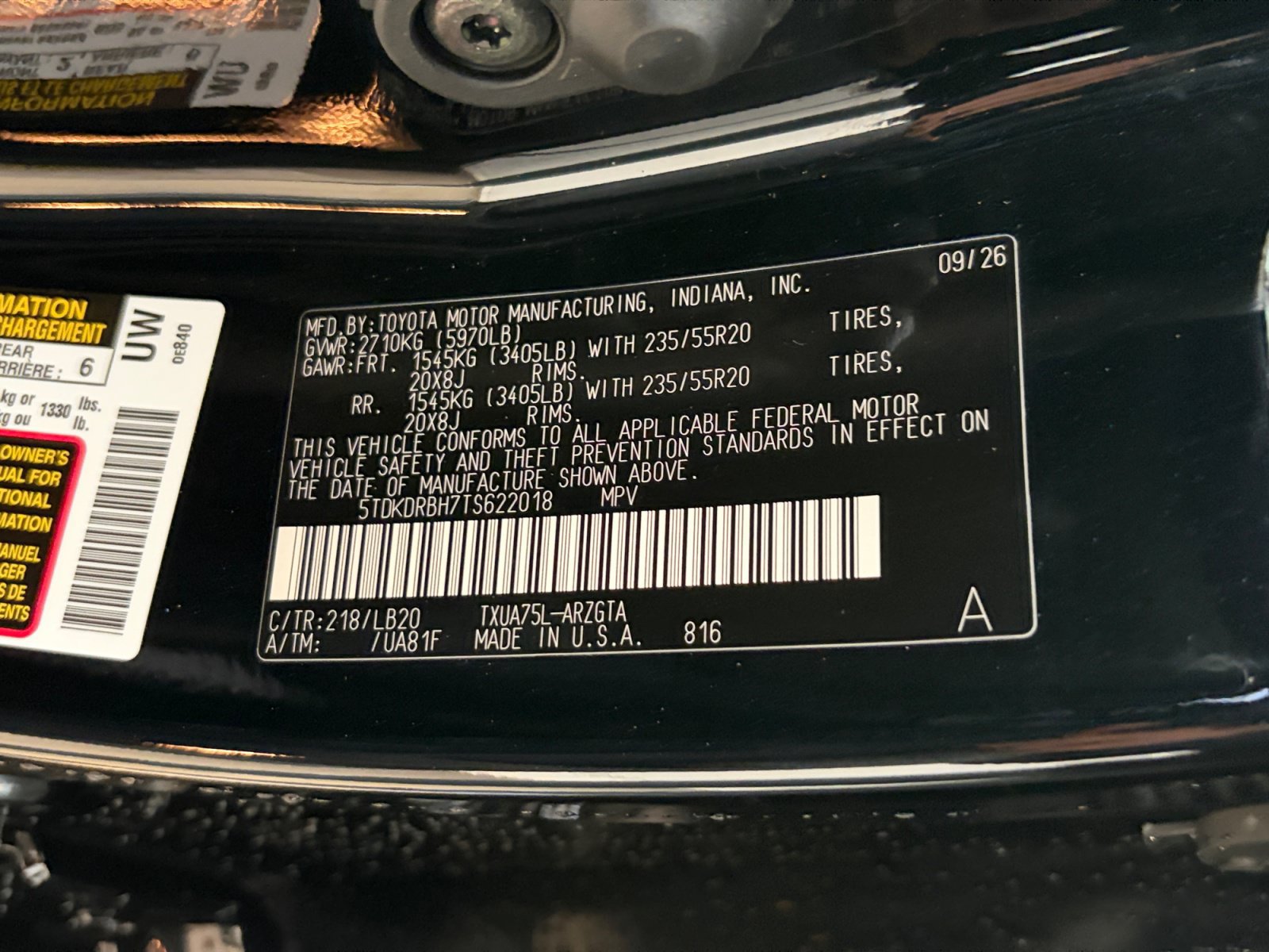 New 2026 Toyota Highlander Limited AWD/4WD image 25