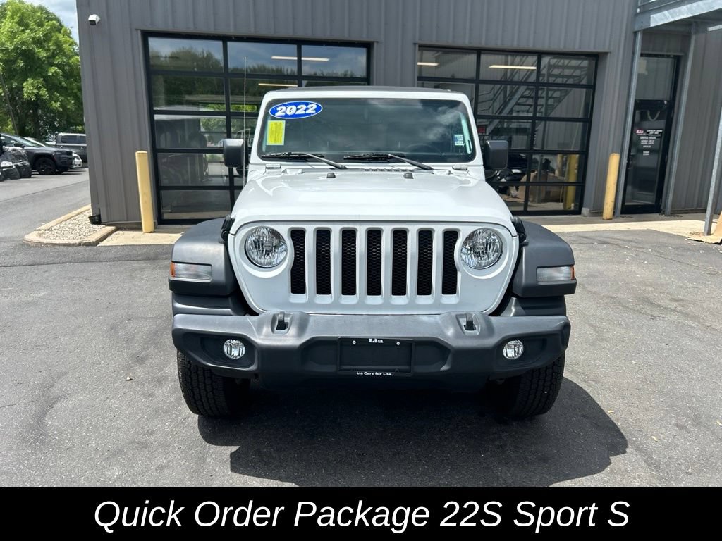 Certified 2022 Jeep Wrangler Unlimited Sport AWD/4WD image 10