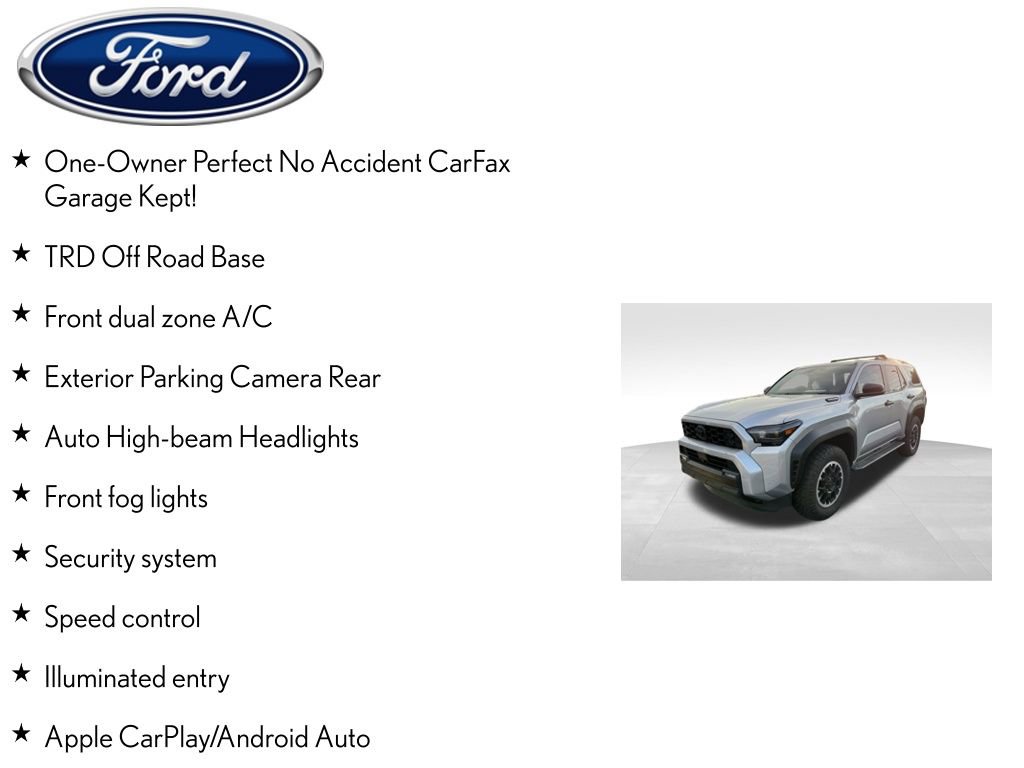 Used 2025 Toyota 4Runner TRD Off-Road AWD/4WD image 6
