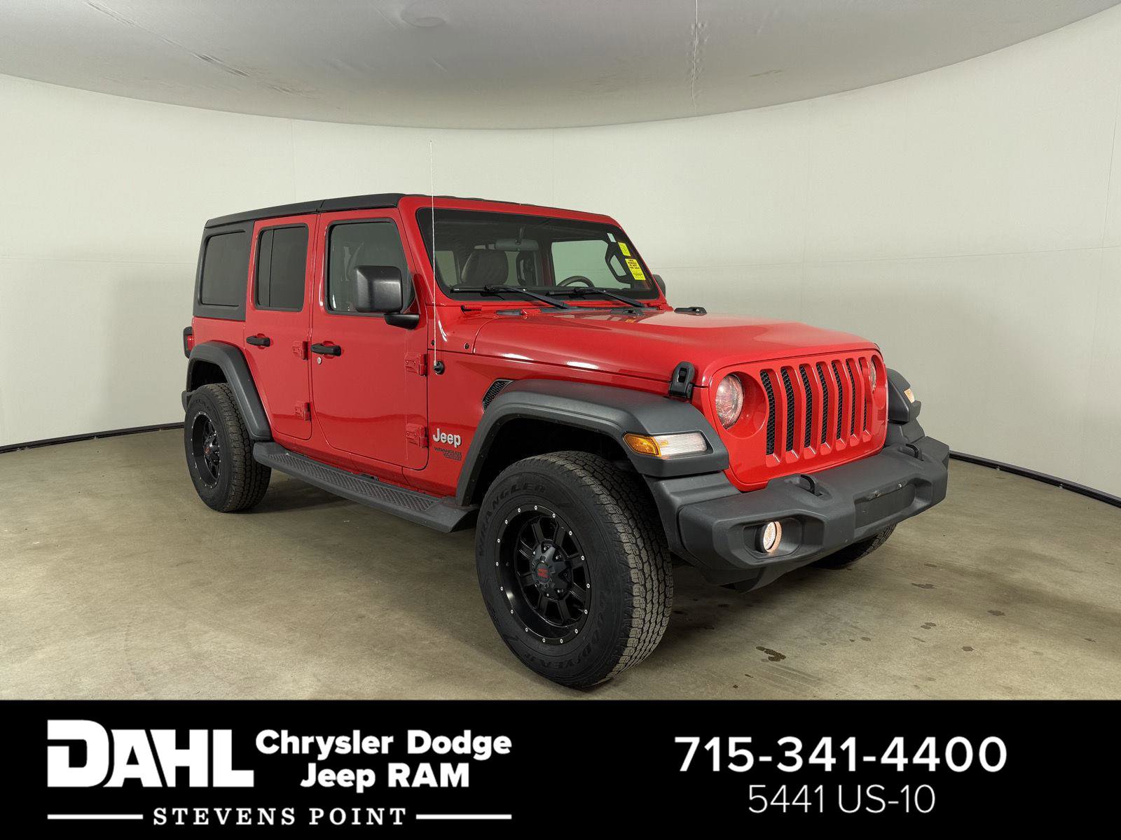 Used 2018 Jeep Wrangler Unlimited Sport S