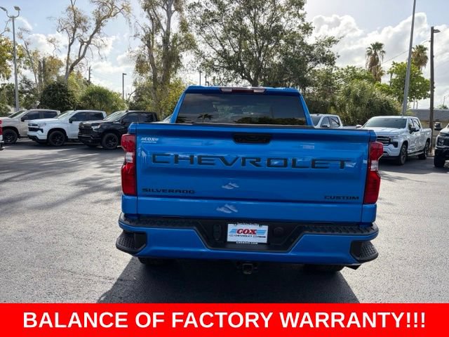 Certified 2025 Chevrolet Silverado 1500 Custom w/ Turbomax Blackout Package RWD image 5
