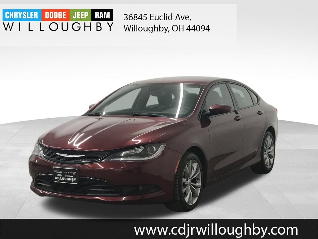 Used 2016 Chrysler 200 S w/ Navigation & Sound Group I