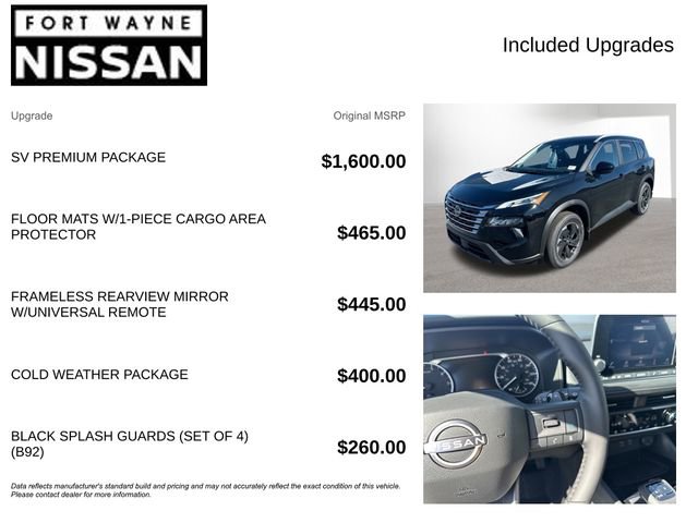 New 2026 Nissan Rogue SV w/ SV Premium Package image 4