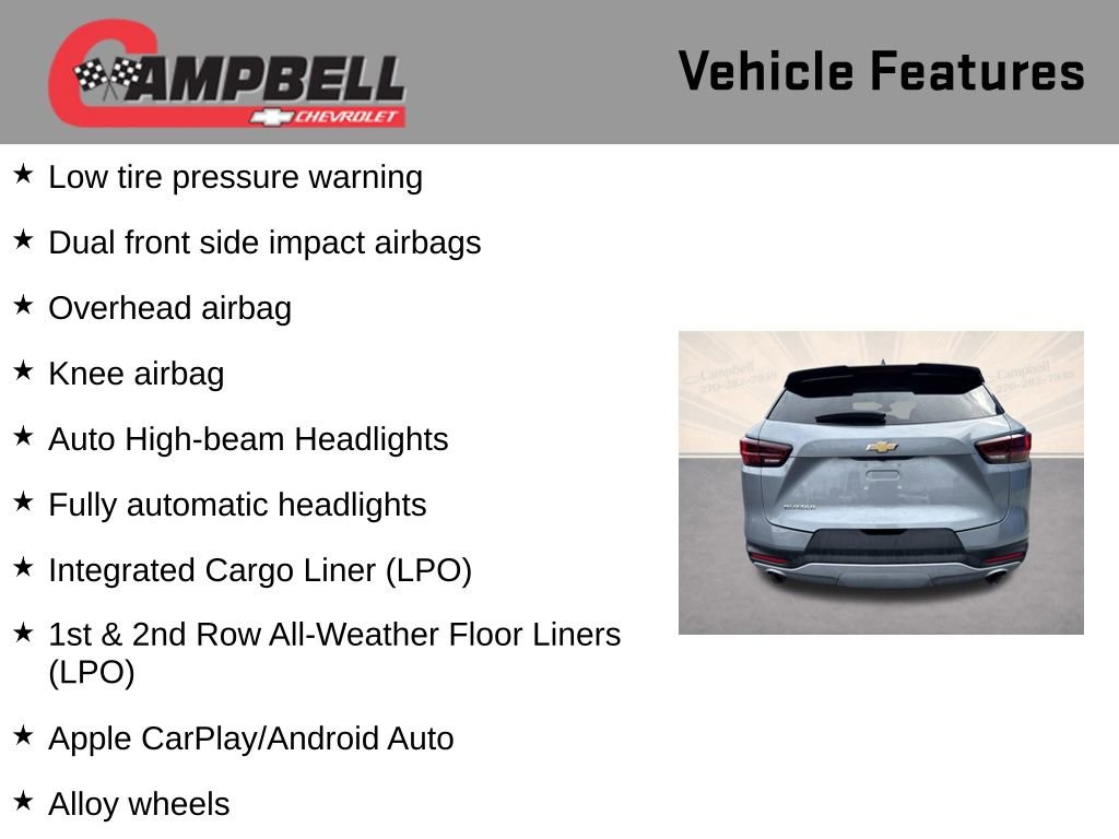 Used 2023 Chevrolet Blazer LT w/ LPO, Floor Liner Package image 16