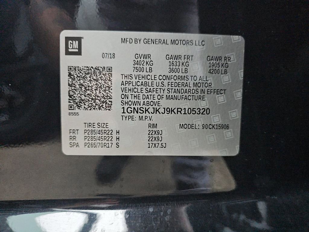 Used 2019 Chevrolet Suburban Premier image 20