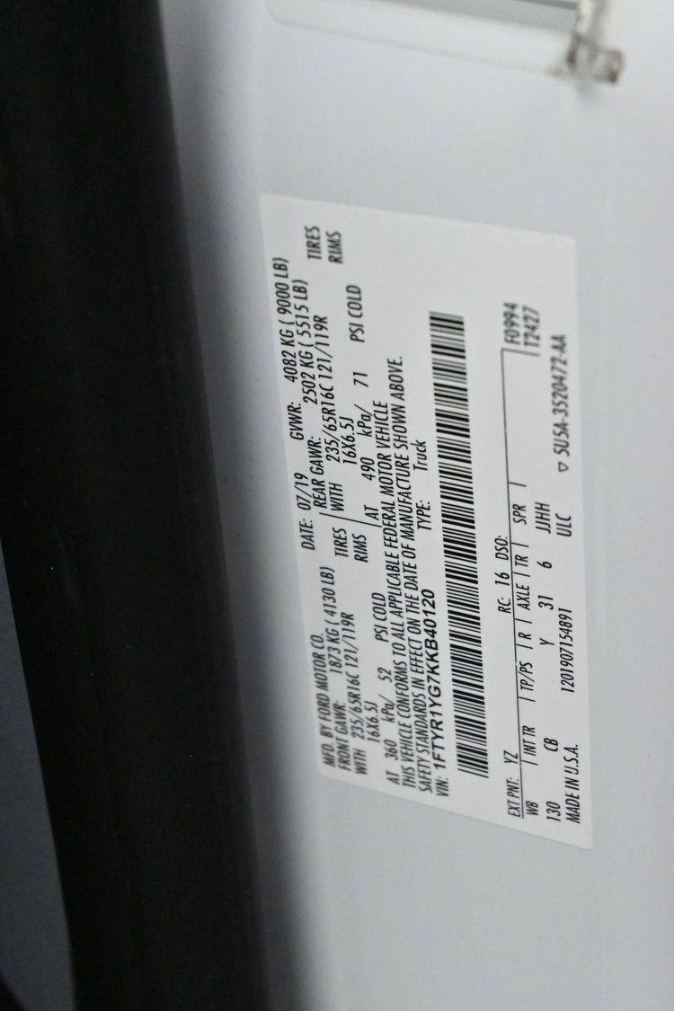 Used 2019 Ford Transit 250 130 Low Roof image 35