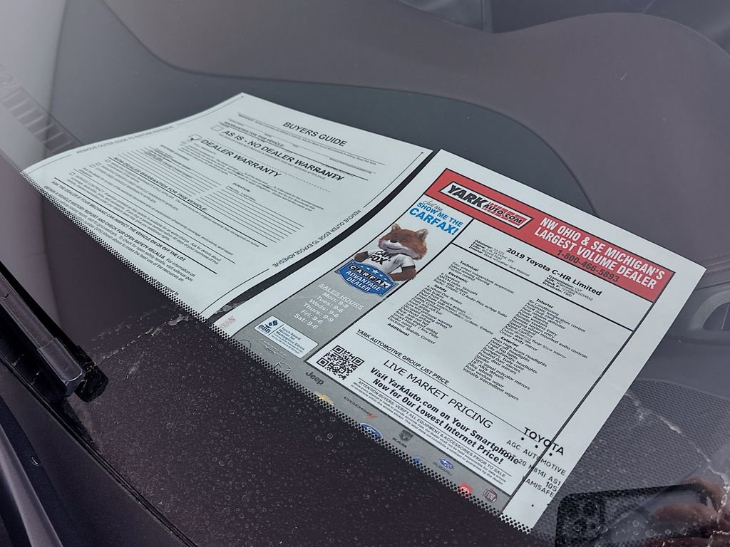 Used 2019 Toyota C-HR Limited image 13