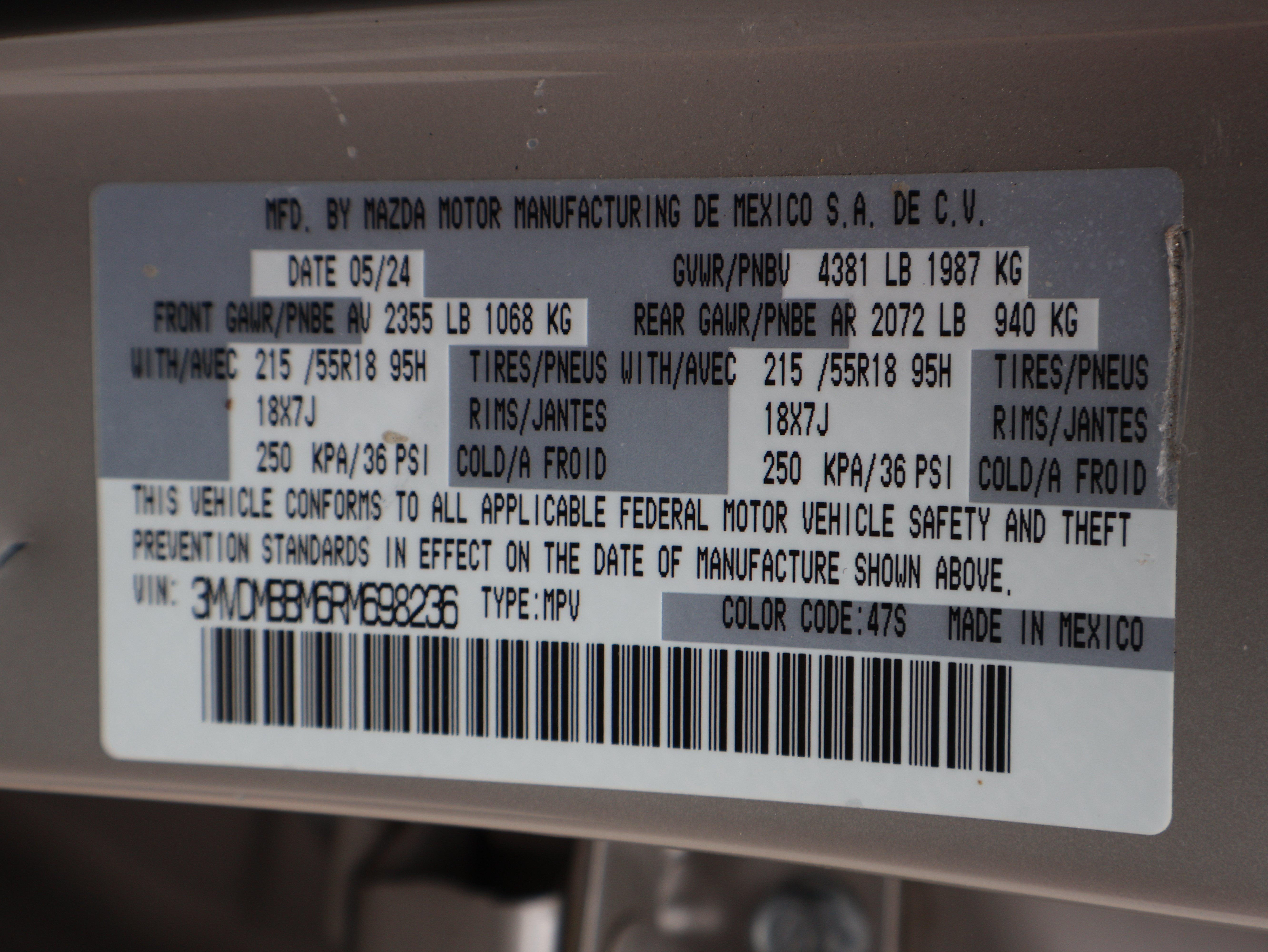 Used 2024 MAZDA CX-30 AWD 2.5 S w/ Select Sport Pkg image 44