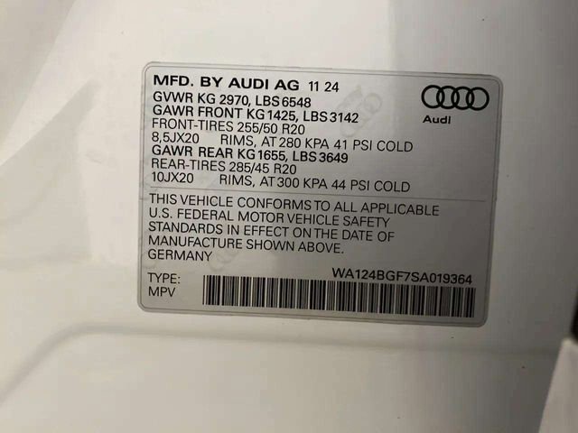 Used 2025 Audi Q6 e-tron Premium Plus w/ Premium Plus AWD/4WD image 18