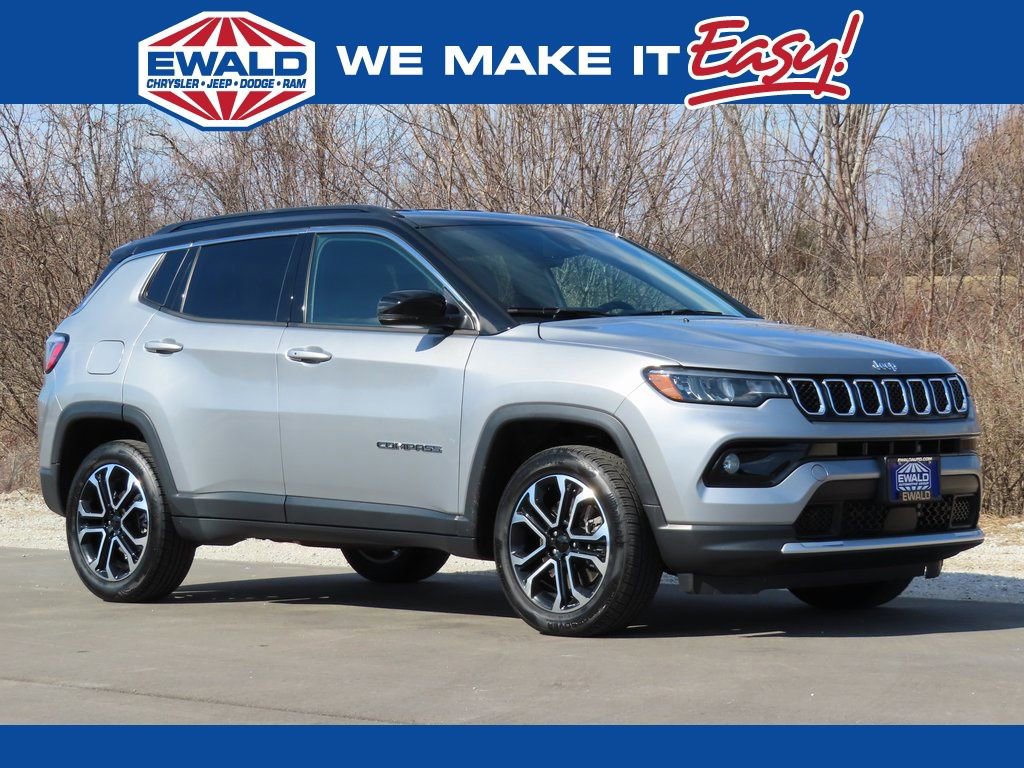 Certified 2023 Jeep Compass Limited AWD/4WD image 1