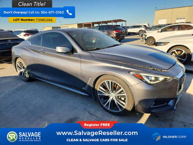 Used 2018 INFINITI Q60 3.0t Luxe RWD image 5