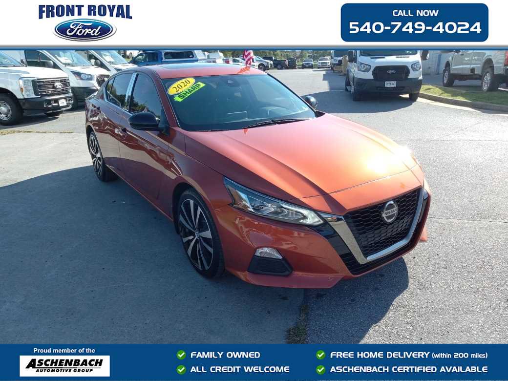 Used 2020 Nissan Altima 2.5 SR w/ Premium Package