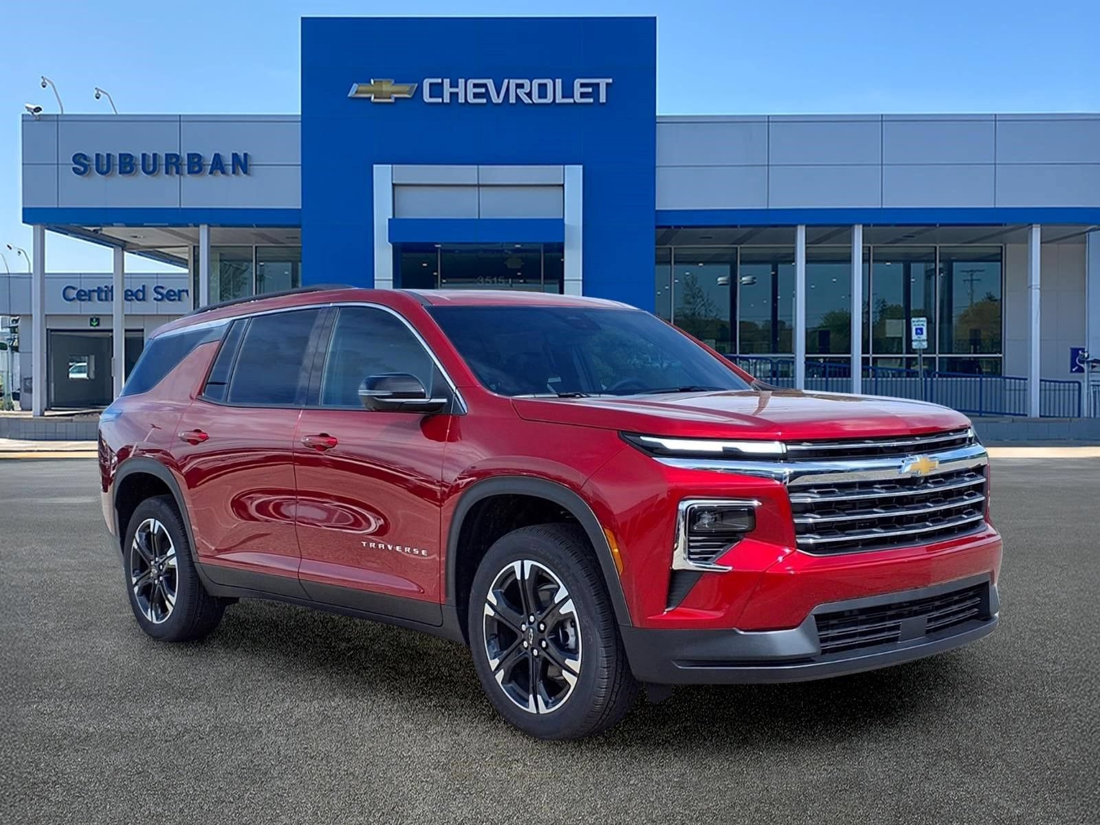 New 2027 Chevrolet Traverse LT w/ Sun and Wheel Package AWD/4WD image 3