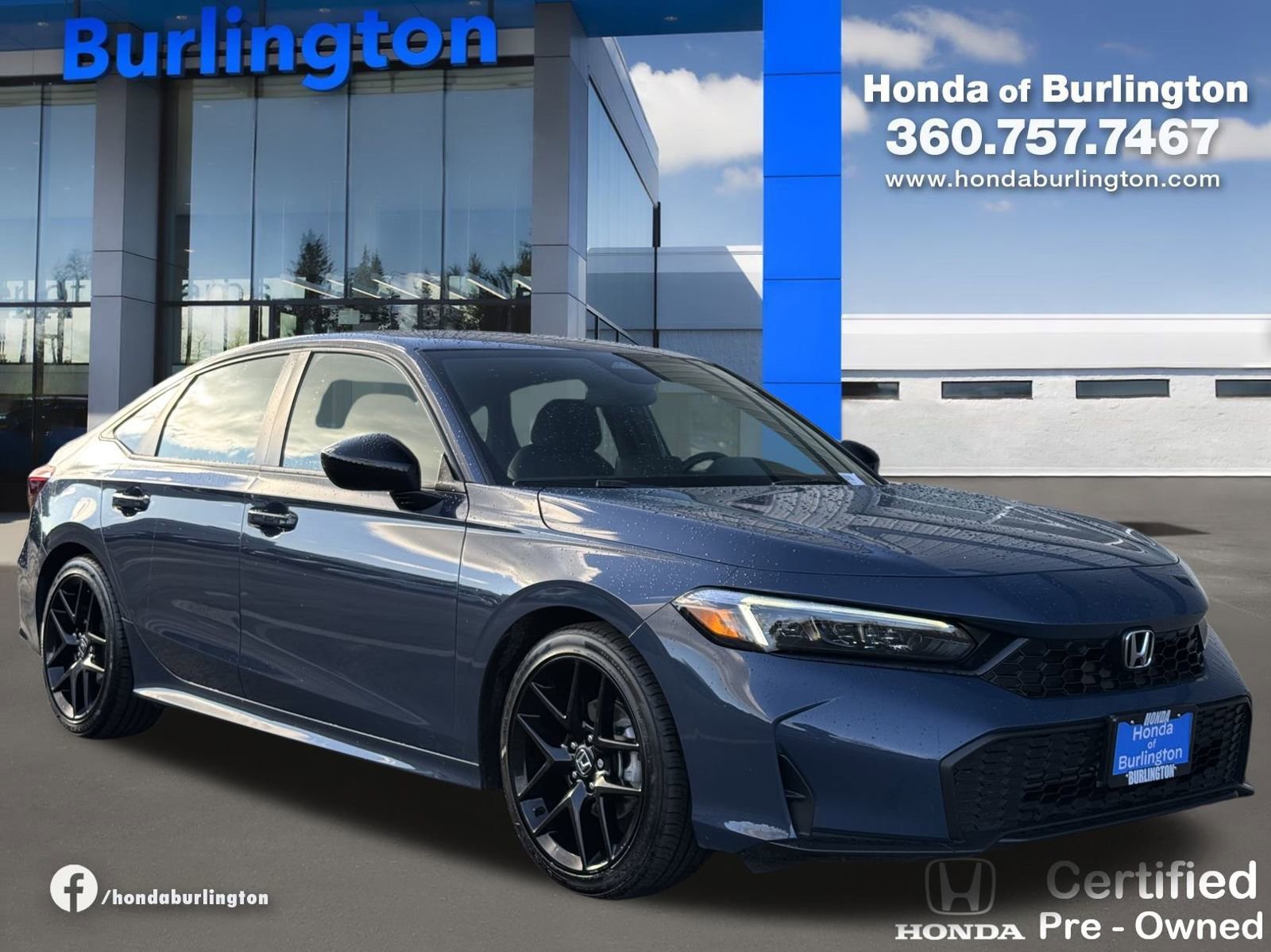 Certified 2025 Honda Civic Sport image 10