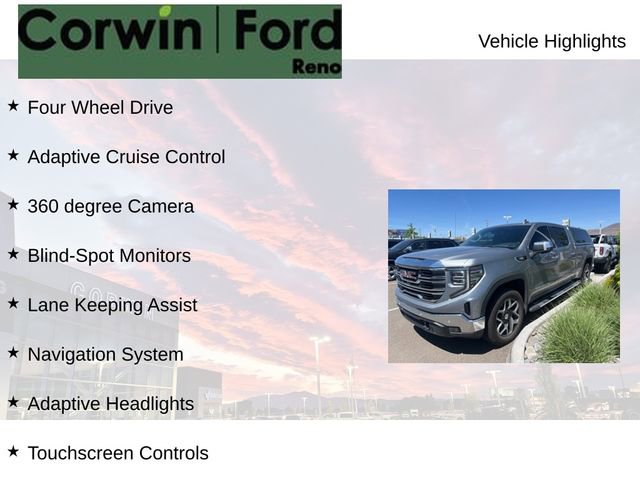 Used 2026 GMC Sierra 1500 SLT w/ SLT Premium Package AWD/4WD image 8