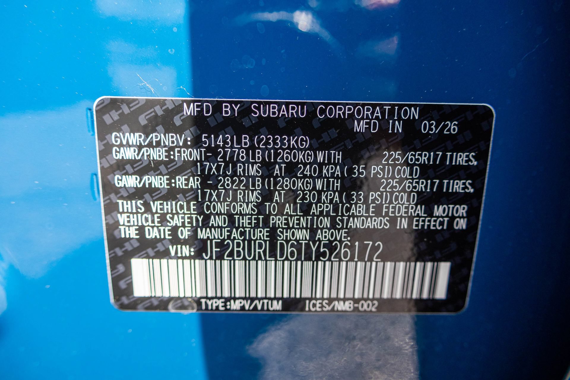 New 2026 Subaru Outback Wilderness AWD/4WD image 48