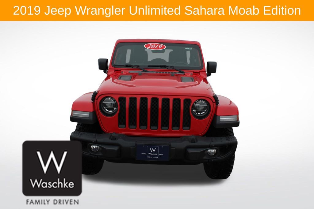 Used 2019 Jeep Wrangler Unlimited Sahara w/ Quick Order Package 24M Moab image 2
