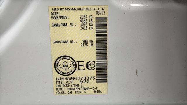 Used 2023 Nissan Altima 2.0 SR AWD/4WD image 28
