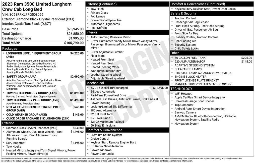 Used 2023 RAM 3500 Limited image 2