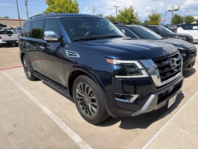 Used 2023 Nissan Armada Platinum w/ Captain's Chairs Package RWD image 7
