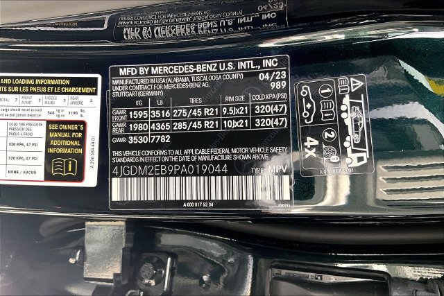 Certified 2023 Mercedes-Benz EQS 450+ 4MATIC SUV image 28