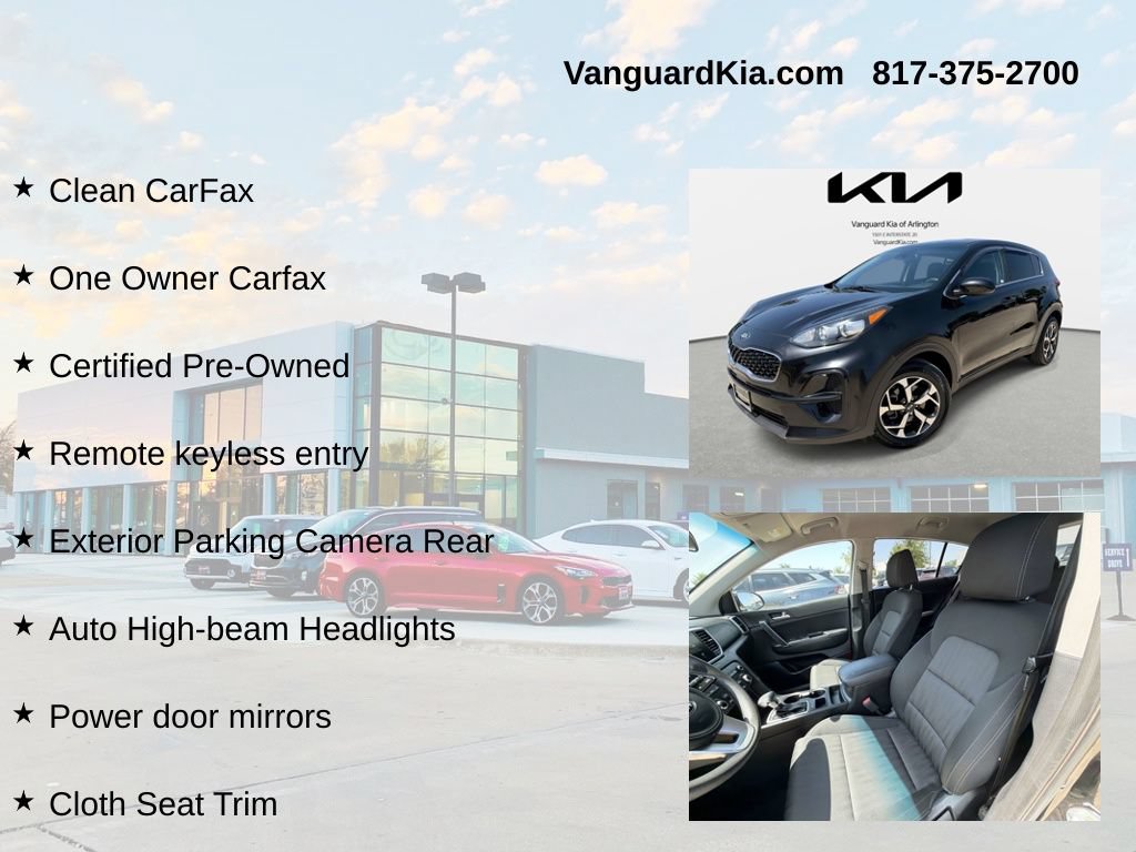 Certified 2022 Kia Sportage LX FWD image 6